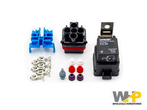 Sealed Push To Seat SPDT Relay Kit, 40A - ECUMaster USA