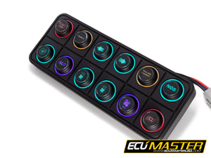 12-Position CAN Keyboard - ECUMaster USA