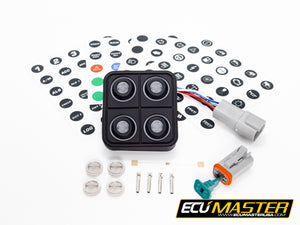 4-Position CAN Keyboard - ECUMaster USA