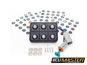6-Position CAN Keyboard - ECUMaster USA