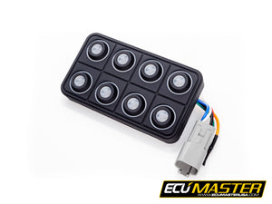 8-Position CAN Keyboard - ECUMaster USA