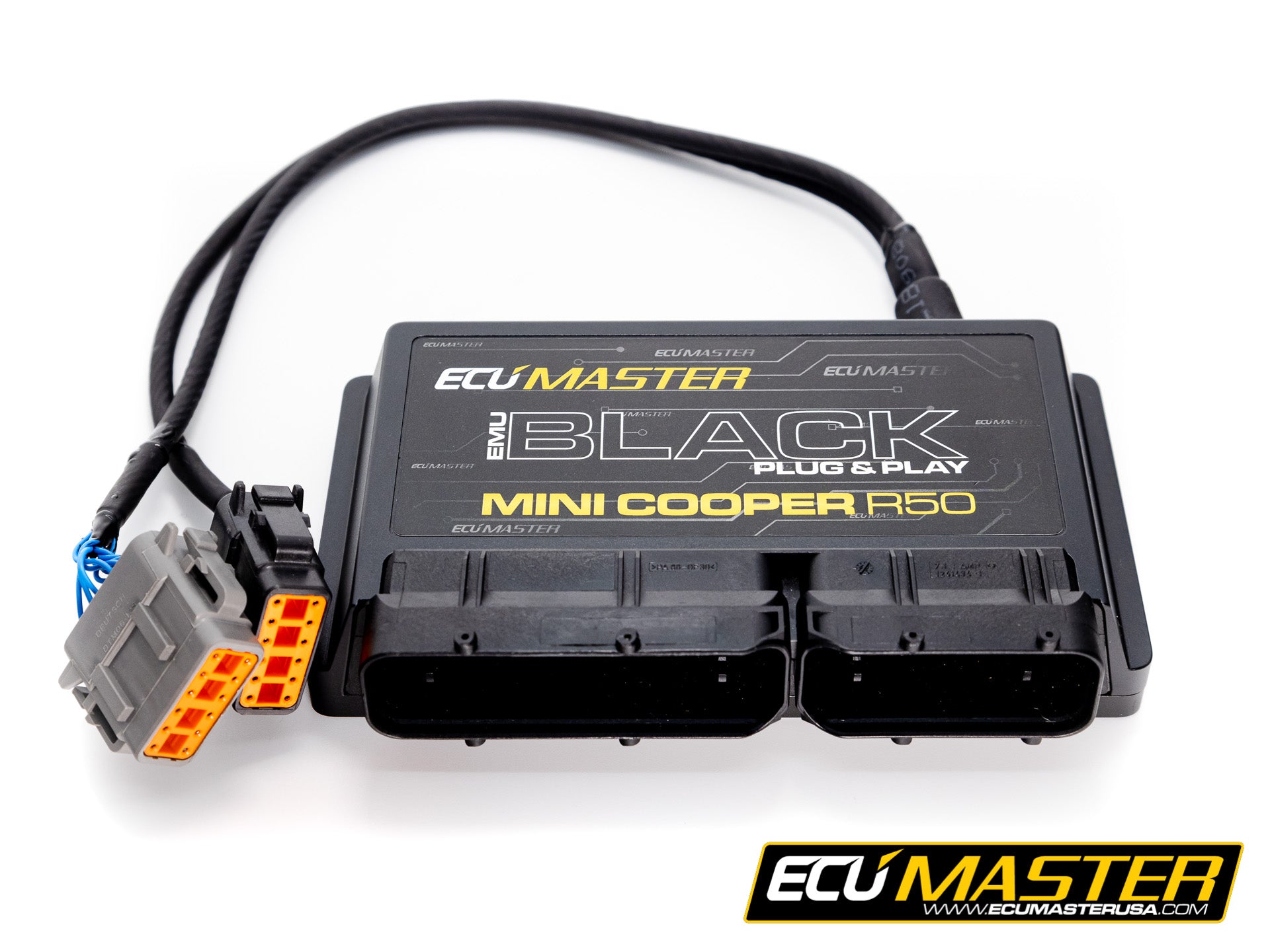 Mini R50 Ecu ECUMaster Mini Cooper R50 EMU Black Plug in ECU – ECUMaster USA