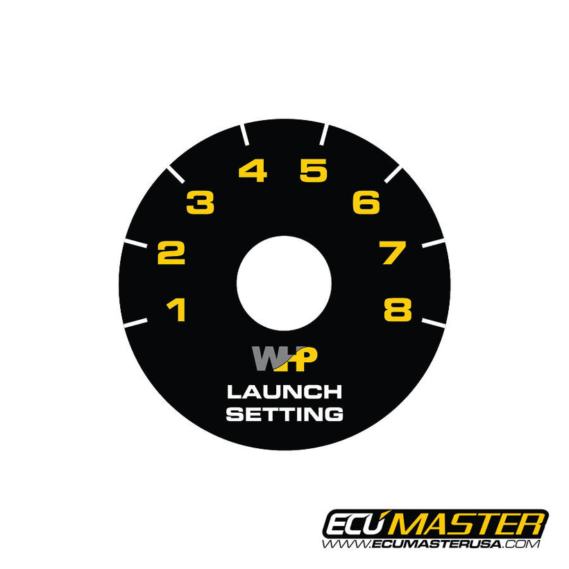 8 Position Rotary Switch Sticker Pack – ECUMaster USA